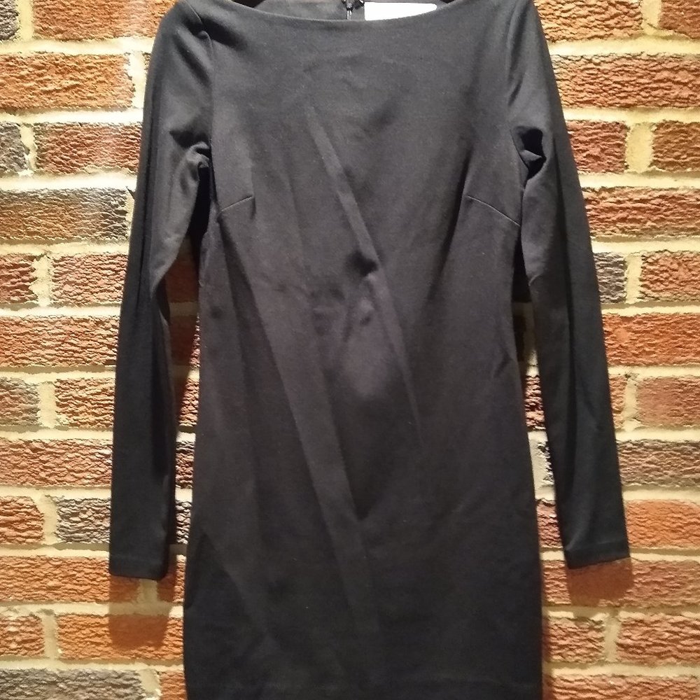 Serena and Lily black shift dress